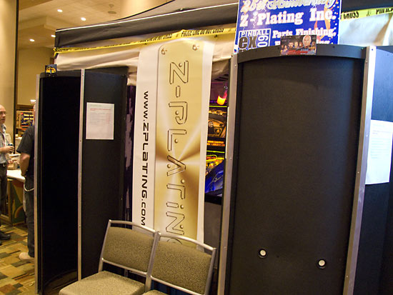 The Z-Plating booth