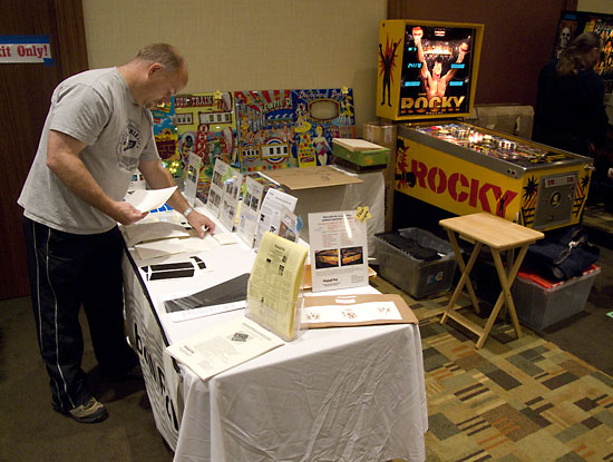 Pinball Pal's stand
