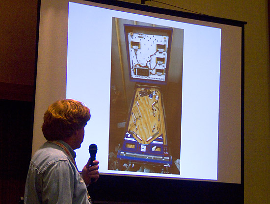 Duncan with a picture of his whitewood