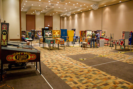 The first games to be set up