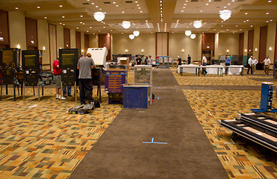 The hall a little later