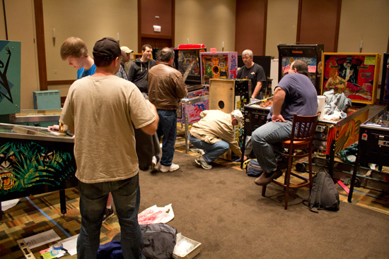 Games in the free play area