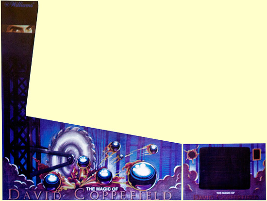 The cabinet artwork for The Magic of David Copperfield