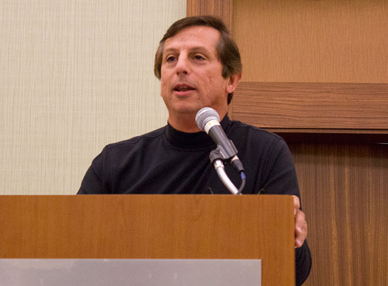 Jack, giving his talk