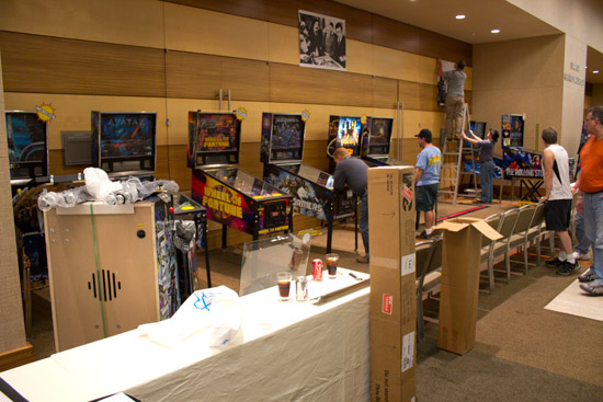 The tournament machines