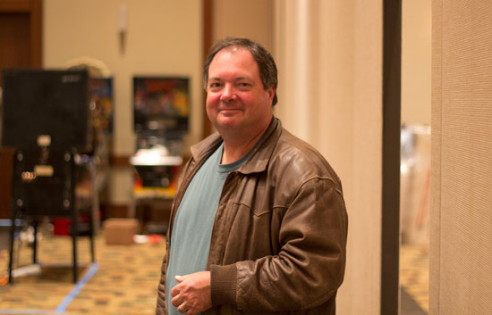 Rick Swanson arrives to lend a hand