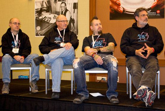 Mark Weyna, Chris Granner, Matt Riesterer & Dennis Nordman
