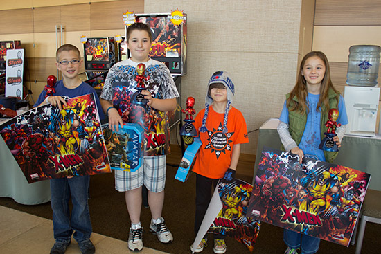 The top four in the Kids' Division:
