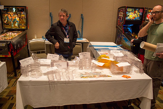 Pinball Spare Parts had a selection of bare plastic pinball ramps at attractive prices