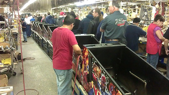 The cabinet line