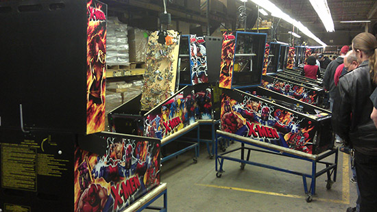 The test area for completed games
