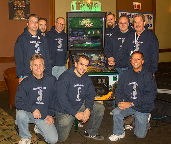 The Jersey Jack Pinball Team: