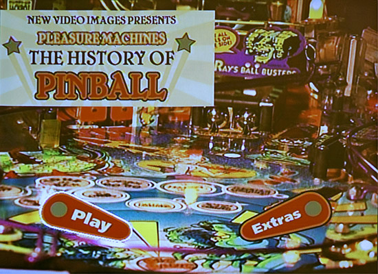The DVD title page