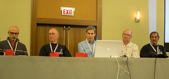 John Youssi, John Krutsch, Larry DeMar, Chris Granner and Roger Sharpe