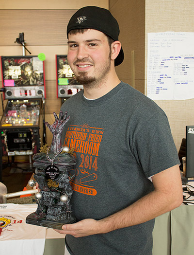 Winner of the B Division, Brian Dye