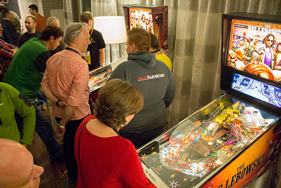 The two playable machines