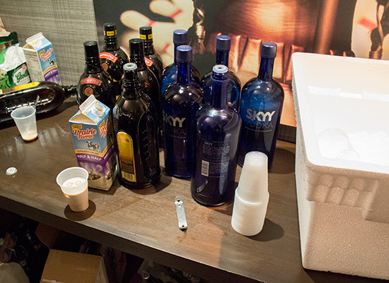 All the ingredients were there for a white russian