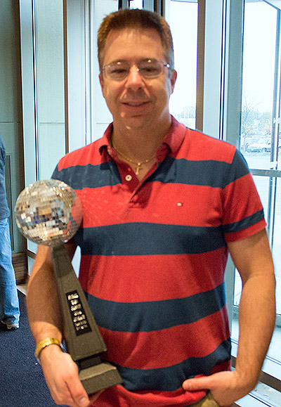 Winner of the Classics Division, Andy Rosa