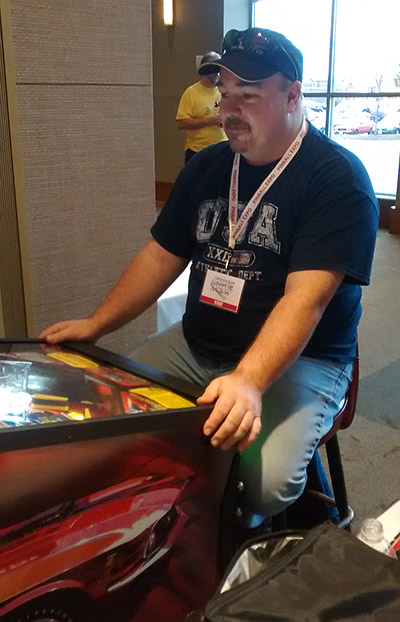 Lonnie on his world record attempt