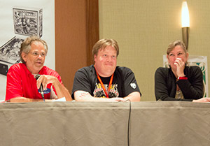 Greg Freres, Phoebe Smith and Roger Sharpe