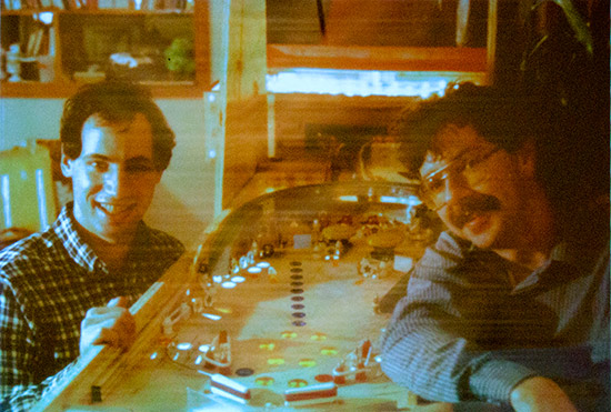 Larry and Pat with their finished whitewood