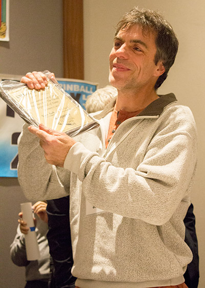 Pinball Expo Hall of Fame 2015 inductee, Lyman Sheats