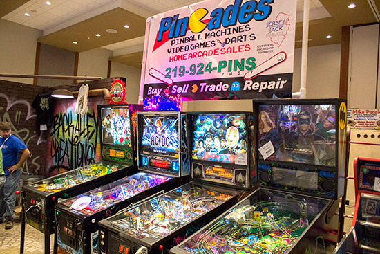 Pincades' stand