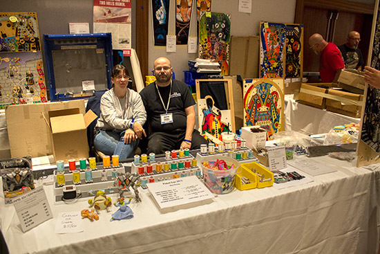 The APB Enterprises stand