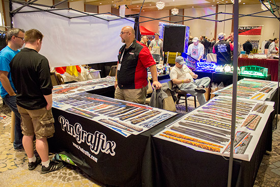 The PinGraffix booth