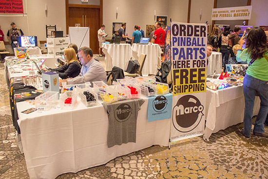 Marco Specialties stand had a parts section...