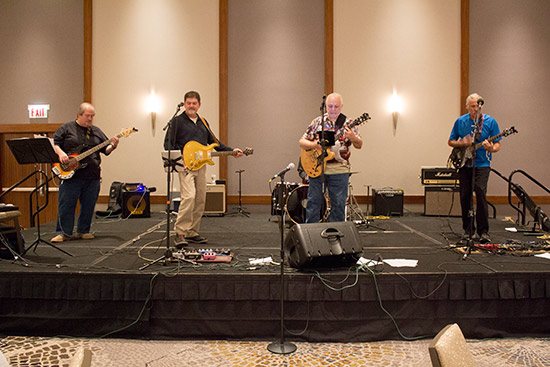 The Stone Daddies played classic rock and roll songs