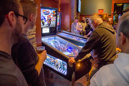 Competitions were also run at the party