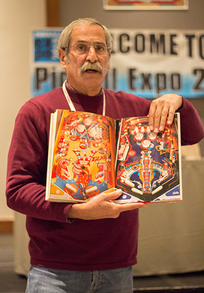 Roger with his book