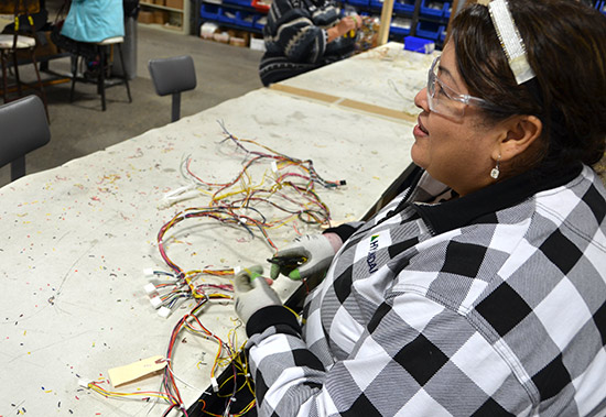 All cables are still hand-made
