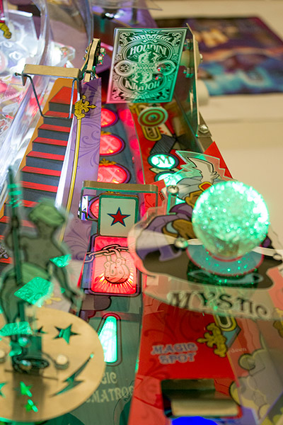 The Houdini playfield
