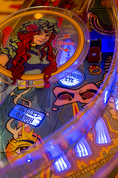 The Houdini playfield