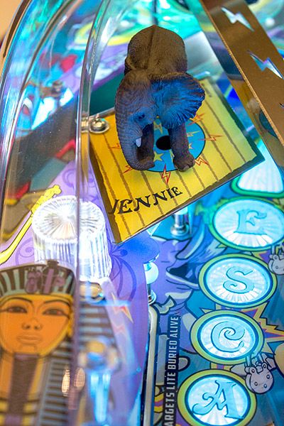 The Houdini playfield
