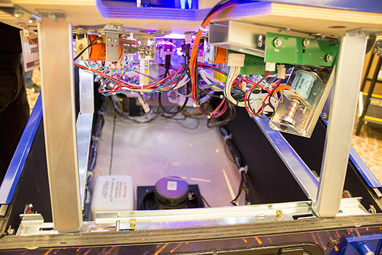 Inside the Dialed In! cabinet