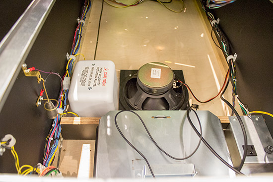 Inside the Dialed In! cabinet