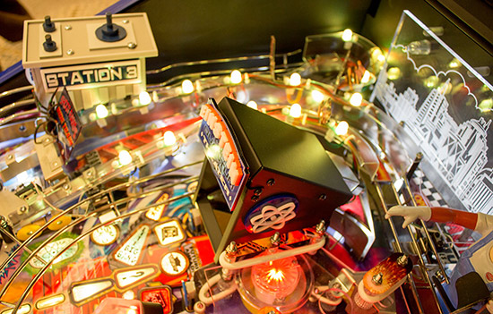Playfield detail
