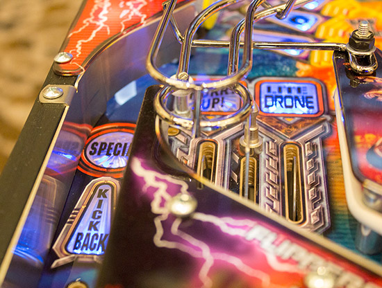 Playfield detail