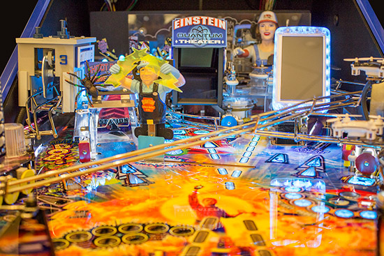 Playfield detail