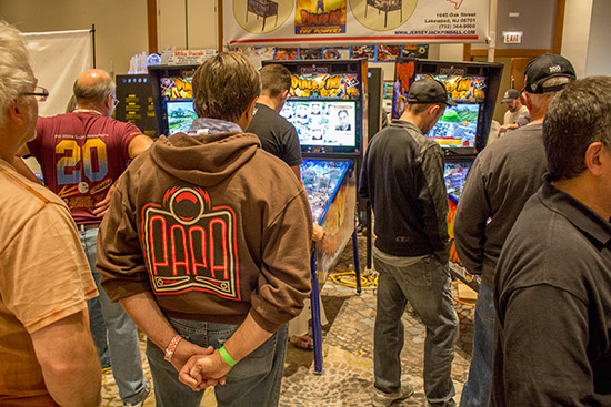 There were always queues to play them