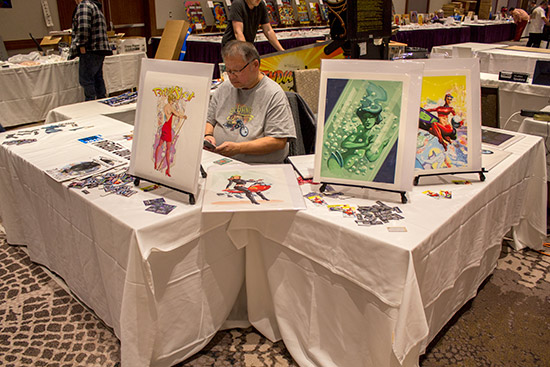 Two magazines were represented in the Vendor Hall - this is the PinGame Journal stand