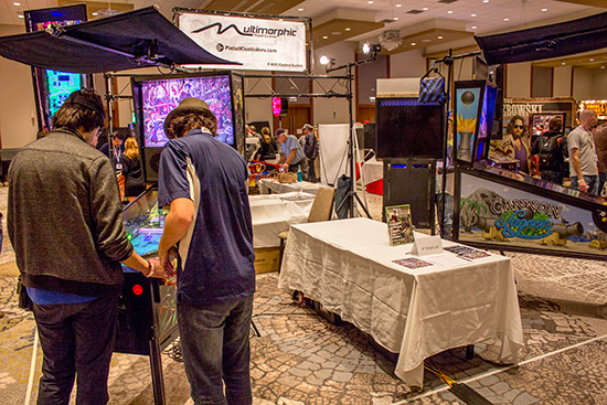 Multimorphic had two P3 pinball platforms to play