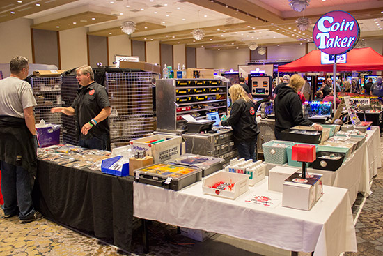 In the centre, CoinTaker had a large stand although LEDs are only a part of their product range now