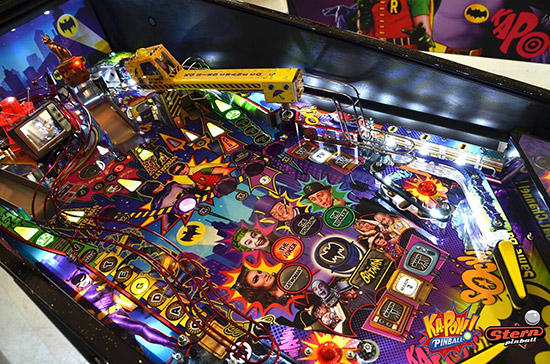 The Batman 66 playfield