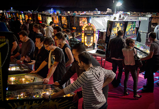Pinballs everywhere!