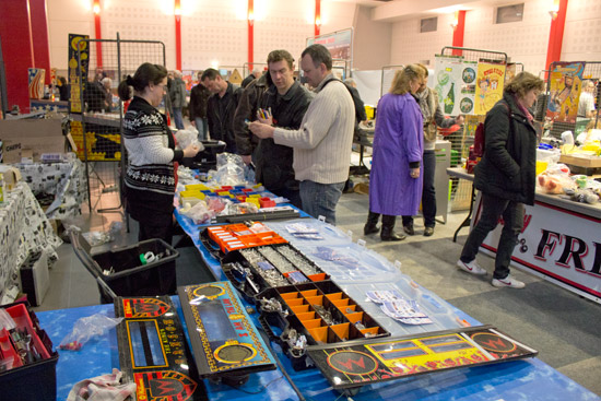 Vendor stands