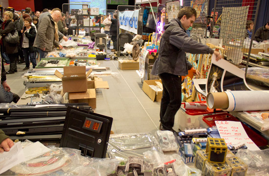 Vendor stands